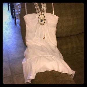 Great OXOX  brand  sundress with lace and bling